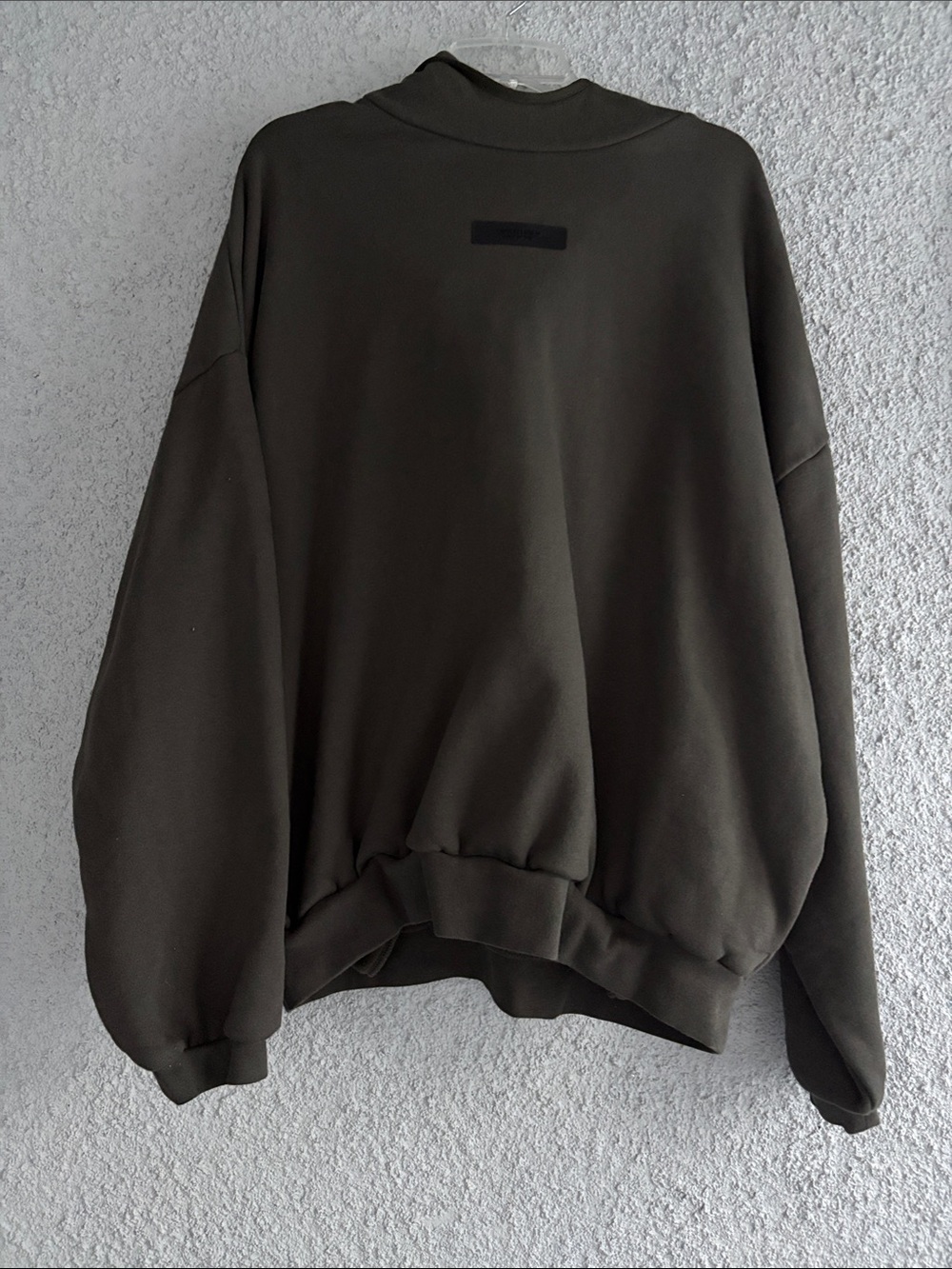 Essentials Dark Olive Crewneck Sweater size XL